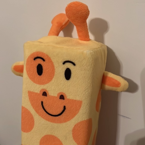 Nat & Jules Georgia Giraffe Stuffed Plush 10" Geometric Zoobic Friends DEMDACO - Picture 3 of 12